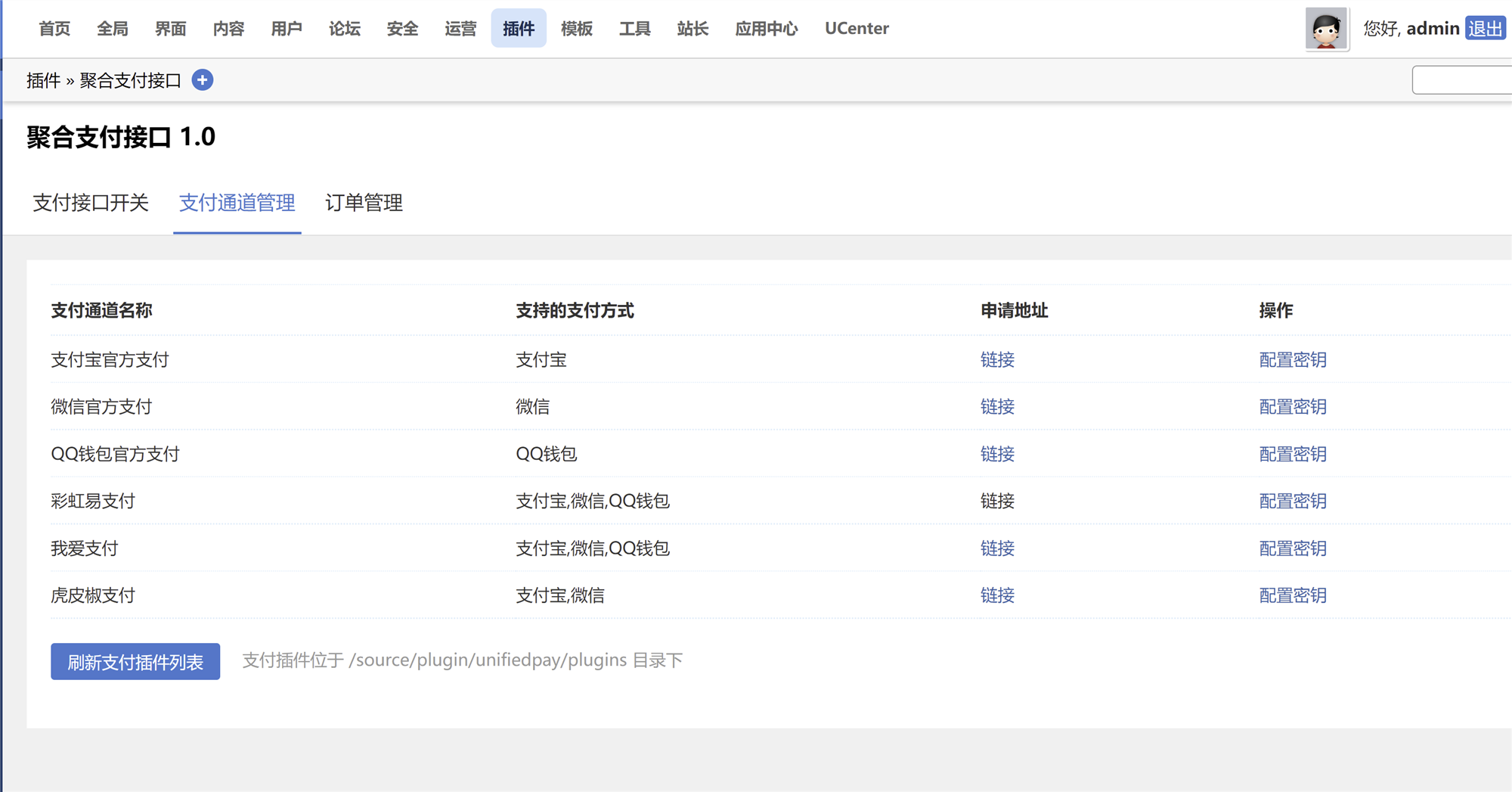 DiscuzX3.5多合一聚合支付接口插件免费下载-免费提供建站资源馨跃芸博客